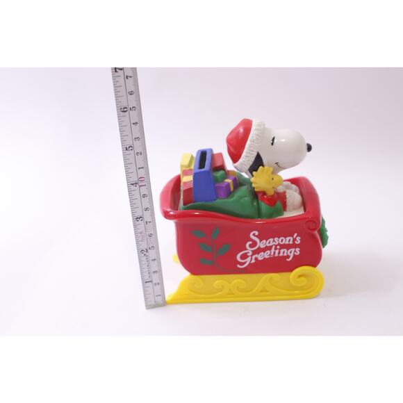 Whitman's Candies, Snoopy Santa Piggy Bank, Peanuts, Christmas, ~ 251013-WH 1376 - Picture 4 of 4